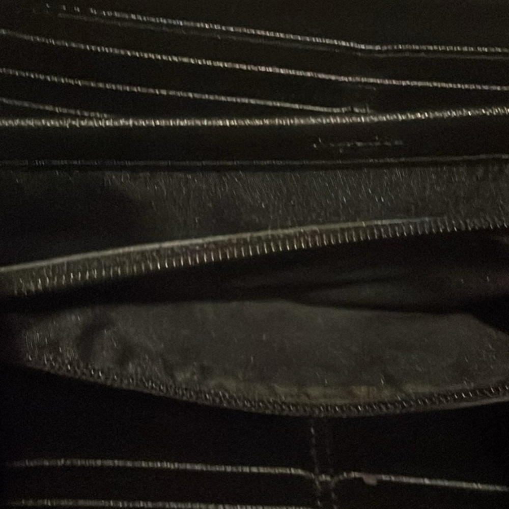 Coach Black Embossed Wallet - Picture 2 of 3